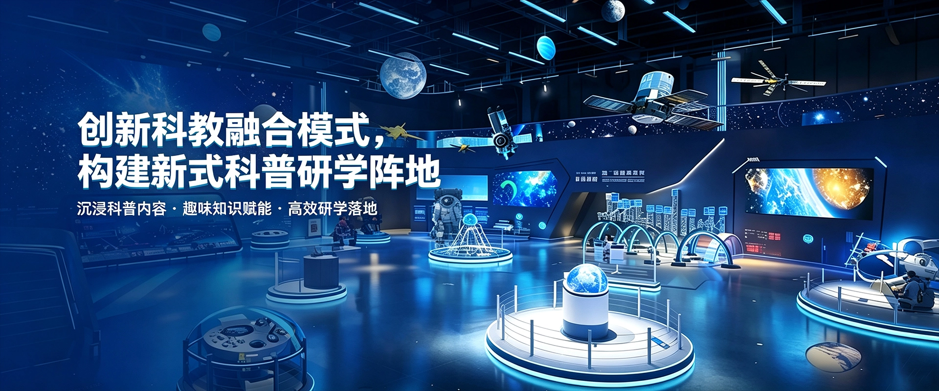 科教融合创新模式，沉浸式科普研学阵地，新式趣味研学基地打造